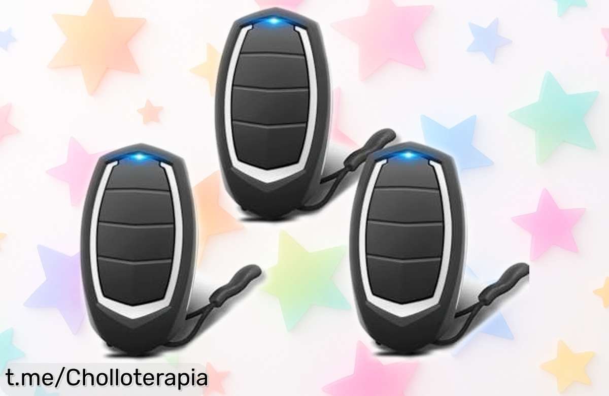 Increíble pack de 3 mandos a distancia Motorline Falk MX4SP para tu garaje a precio irrepetible, ¡no te quedes sin el tuyo y asegura la protección de tu hogar ya!