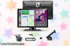 Increíble pantalla Carpeer 9 para el coche con CarPlay y Android Auto, ahora a un precio rebajado que te hará sentir seguro mientras conduces. ¡No dejes pasar esta oferta!