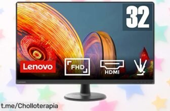 Increíble pantalla grande Lenovo D3240 de 31,5” a un precio loco: colores vivos y detalles nítidos que van a llevar tu experiencia visual al siguiente nivel. ¡No te lo pierdas!