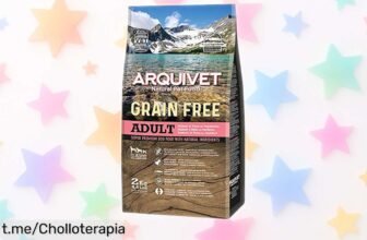 Increíble pienso ARQUIVET para perros adultos con salmón y atún, hipoalergénico y sin cereales, calidad natural a un precio loco que tu mascota agradecerá. ¡No te lo pierdas!