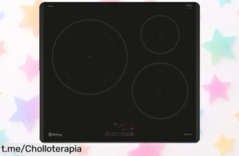 Increíble placa de inducción Balay 3EB965LR para cocinar en un abrir y cerrar de ojos; ¡aprovecha esta oportunidad antes de que desaparezca!