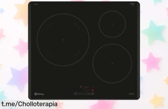Increíble placa de inducción Balay 3EB965LR para cocinar en un abrir y cerrar de ojos; ¡aprovecha esta oportunidad antes de que desaparezca!