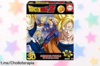 Increíble puzzle de 500 piezas Educa Dragon Ball Prime 3D a precio rebajado, diviértete y estimula tu mente mientras disfrutas con amigos. ¡No te lo pierdas!