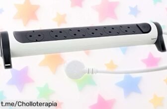 Increíble regleta Legrand con 6 enchufes giratorios y carga USB al mejor precio, ¡no dejes pasar esta oportunidad única para cuidar tus aparatos ya!