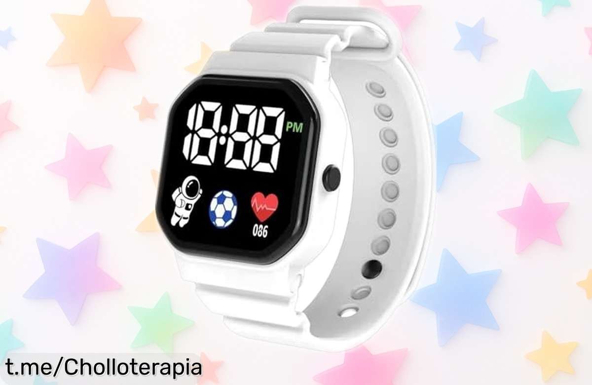 Increíble reloj digital deportivo LED resalta tu estilo y rendimiento, precio rebajado a un chollo que no puedes dejar pasar para cada entrenamiento o aventura diaria.