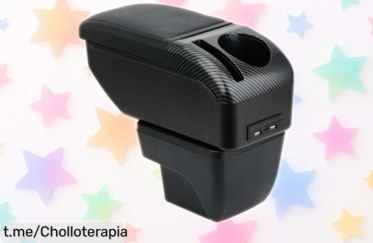 Increíble reposabrazos ZENVI para Seat Arona con 6 puertos USB y doble espacio: ¡ofertón único que no querrás dejar pasar! Aprovecha esta ganga antes de que se agote.