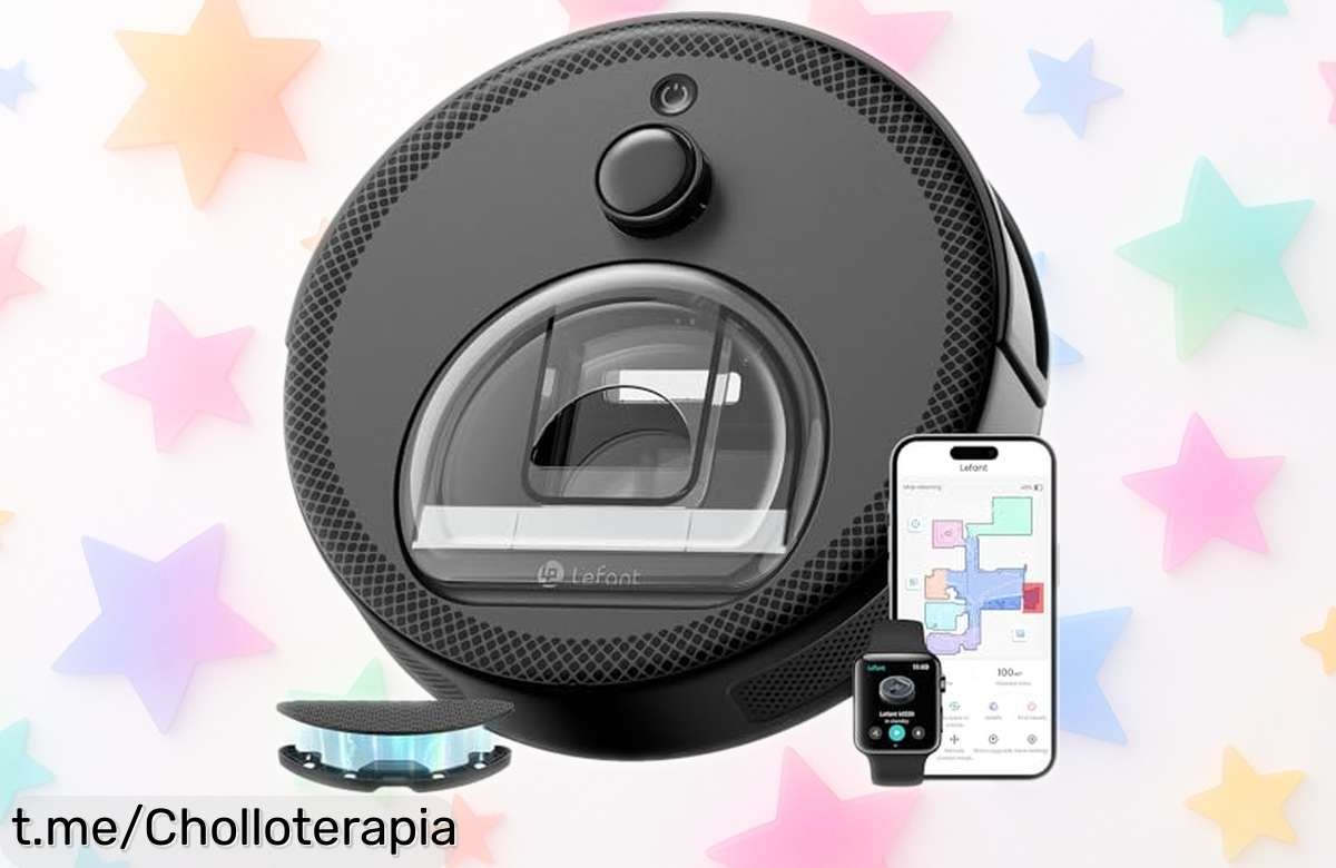 Increíble robot aspirador y fregasuelos Lefant M330 con succión de 5000Pa: disfruta del hogar siempre limpio sin esfuerzo a un precio bajísimo ¡No te lo pierdas!