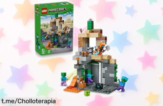 Increíble set LEGO Minecraft La Mazmorra de Zombis: crea mil aventuras con zombis y diversión a raudales, ¡esta oferta loca te dejará alucinado!