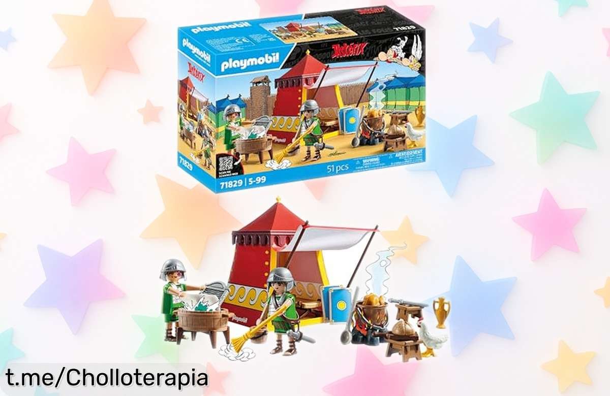 Increíble set de juego PLAYMOBIL Tienda de legionario: ¡aventuras romanas al alcance de tus peques y a un precio regalado que no puedes dejar pasar!