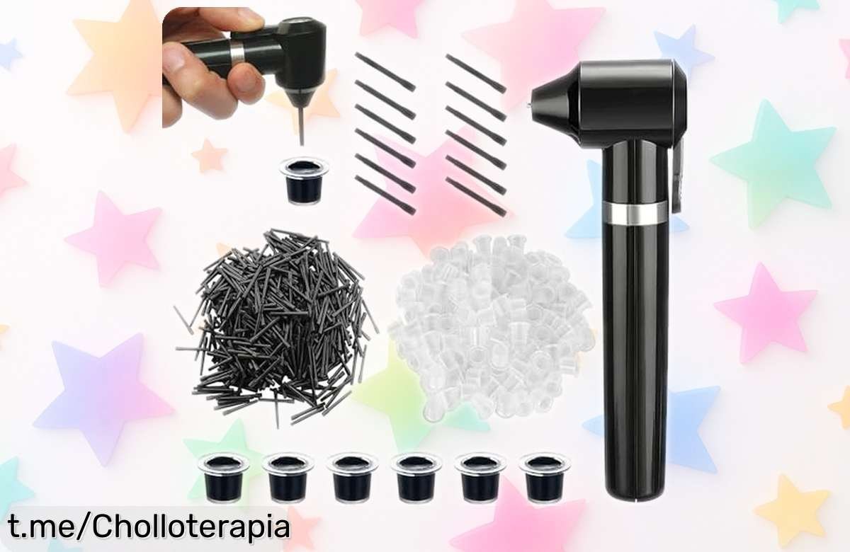 Increíble set de máquinas para tatuar Unihuby con 50 tapones: ¡mezcla tus pigmentos al instante y empieza a crear auténticas obras de arte ya mismo a un precio loco!