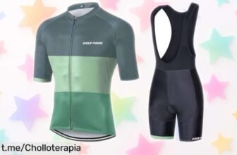 Increíble set de ropa para bici Ugly Frog DE2026: camiseta y pantalones acolchados que secan rápido, perfecto para MTB ¡así a un precio loco que no podrás dejar pasar!