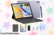 Increíble tablet Blackview Link 8 con teclado y stylus, ¡rebajada a precio loco! Aprovecha este super chollo de 12 GB y 256 GB que te hará sentir ágil y poderoso.