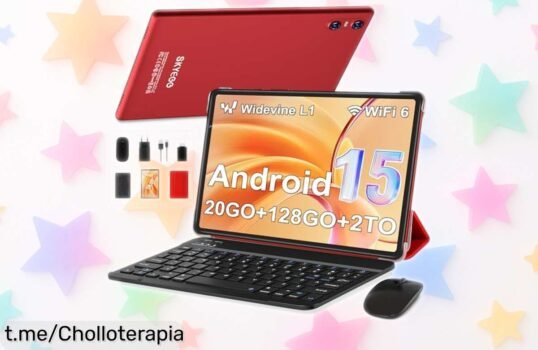 Increíble tablet Skyegg de 10 pulgadas con teclado y ratón: ¡un super chollo amplía tus días al mejor precio y potencia para disfrutar cada momento ya!