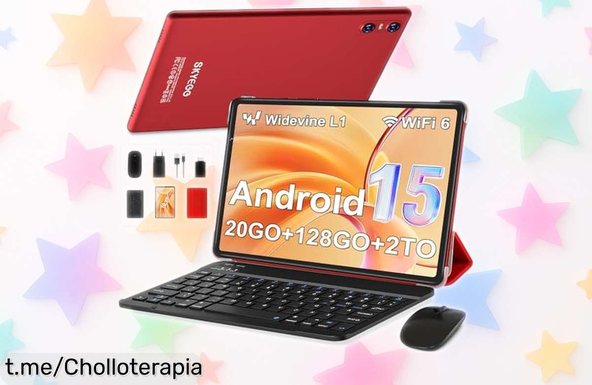 Increíble tablet Skyegg de 10 pulgadas con teclado y ratón: ¡un super chollo amplía tus días al mejor precio y potencia para disfrutar cada momento ya!