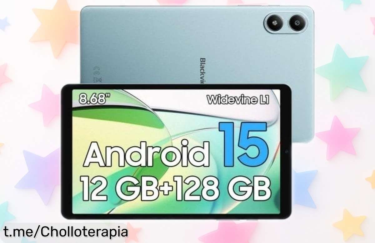 Increíble tableta Blackview Link 2 con WiFi y 4G, un ofertón que vuela: ¡12GB de RAM y 128GB para tus mejores momentos a precio insólito!