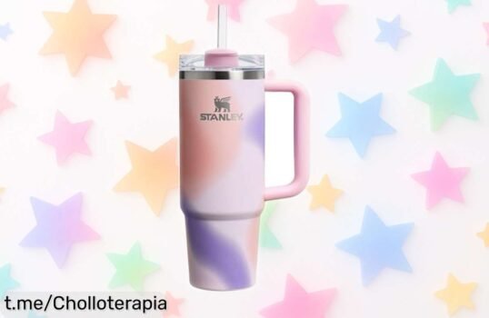 Increíble termo Stanley Quencher H2.0 FlowState que mantiene el agua helada hasta 40 horas, una oferta brutal que no querrás dejar pasar. ¡Bebe frescura y ahorra hoy!