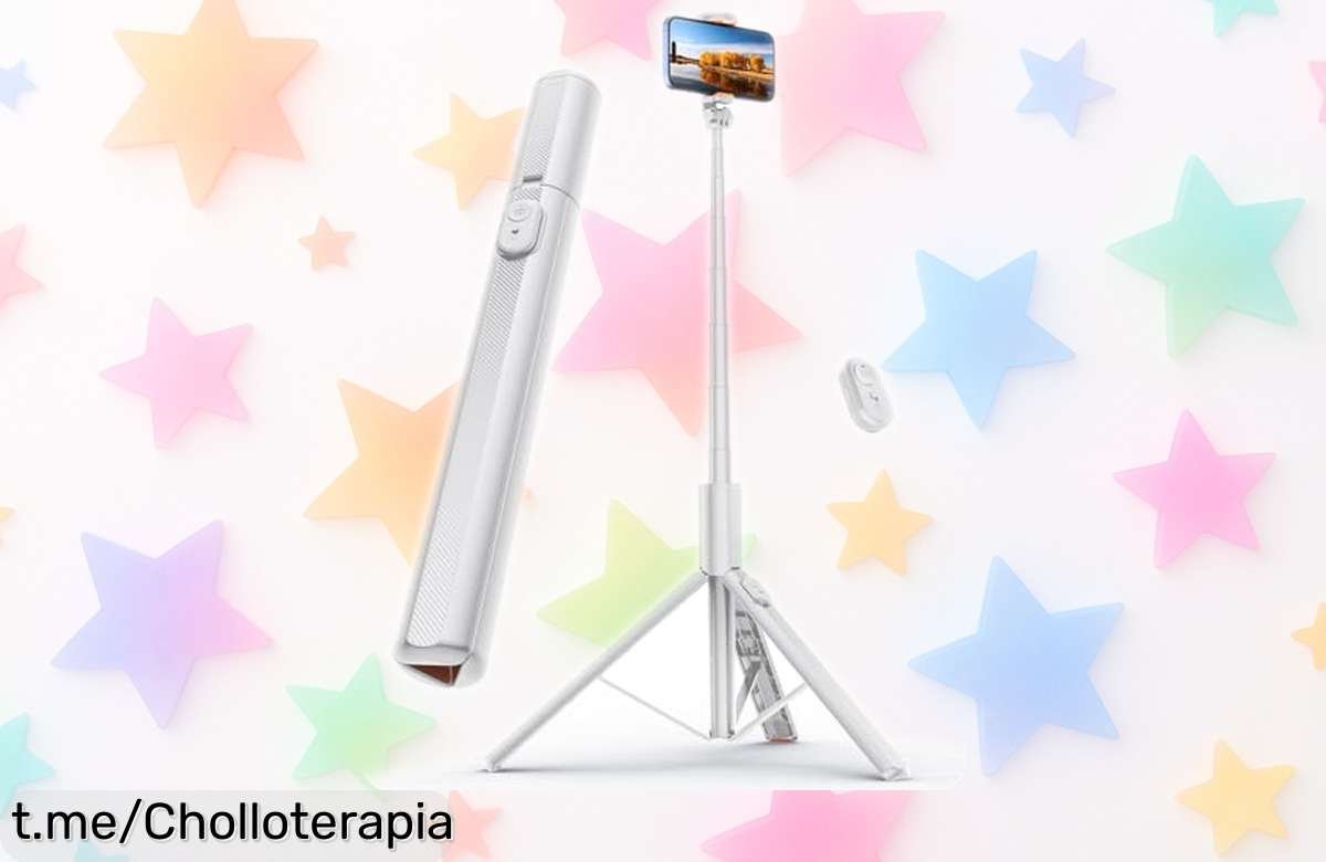 Increíble trípode selfie ANXRE de 180cm con control remoto: captura tus momentos a un precio rebajado y convierte cada foto en un recuerdo inolvidable. ¡No te lo pierdas!