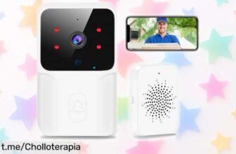 Increíble vídeo portero inalámbrico HD1080P con cámara y visión nocturna a un precio loco: ¡habla desde donde quieras y mejora tu seguridad ya!