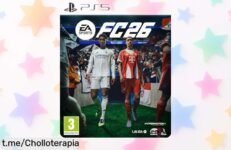Increíble videojuego EA SPORTS FC 26 para PS5, más de 20,000 futbolistas y juego cruzado. ¡No te pierdas este ofertón que hará vibrar tu pasión por el fútbol!