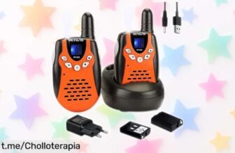 Increíble walkie talkie Retevis RT602 para niños en pack de 2, ¡aprovecha el precio de escándalo y llena sus días de aventuras!