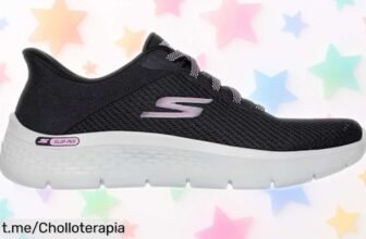 Increíbles Skechers Go Walk Flex Carla para mujer, perfectas para tu día a día con un precio de ganga que te hará sonreír. ¡Date prisa y llévatelas antes de que vuelen!