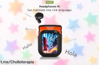 Increíbles auriculares inalámbricos con traductor Bluetooth 6.0 HTC NE20, la forma más fácil de comunicarte en cualquier idioma y aprovechar este super chollo antes que se acabe.