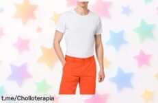 Increíbles bermudas camel active para hombre, con diseño clásico y bolsillos prácticos; ¡aprovéchalas a un precio que te dejará sin palabras!