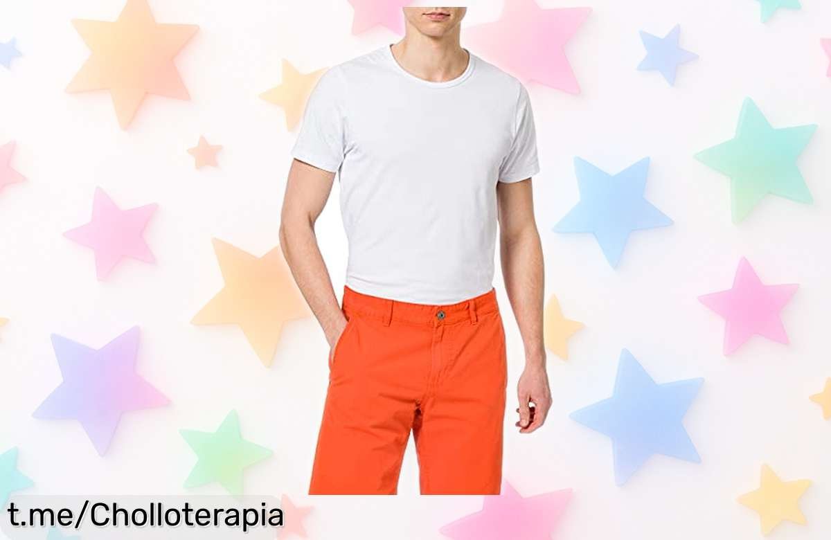 Increíbles bermudas camel active para hombre, con diseño clásico y bolsillos prácticos; ¡aprovéchalas a un precio que te dejará sin palabras!