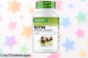 Increíbles cápsulas veganas de Sophora japonica para 6 meses, calidad alemana y a un precio rebajado: cuida tu salud fácil y sin complicaciones. ¡No dejes escapar este chollo!