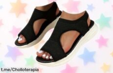 Increíbles sandalias deportivas para mujer, ligeras y antideslizantes: ¡un ofertón que te hará caminar feliz todo el día! No dejes pasar esta oportunidad única.