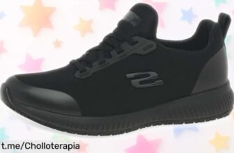 Increíbles zapatillas Skechers 77222EC, aguantan el ritmo de tus entrenos y con un precio loco que no puedes dejar pasar. ¡Aprovecha esta oferta antes de que se acabe!