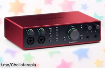 Interfaz de audio USB Focusrite Scarlett 16i16: calidad de estudio y conexiones para todo ¡aprovecha este ofertón que no podrás dejar pasar!
