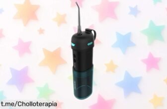 Irrigador bucal portátil Cecotec ToothCare Jet Clean Splash: limpieza a tu alcance con 3 modos y boquillas, ¡no dejes pasar este precio de locura que te sonreirá cada día!