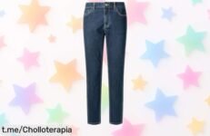 Jeans de mujer Pepe Jeans Tapered con cintura alta, un chollazo que hará brillar tu estilo y te acompañará en cada aventura. ¡No te lo pierdas, actúa ya!