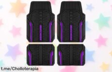 Juego completo de alfombrillas de goma Skechers a precio loco, protección total para tu coche y personalizables. ¡Transforma el interior hoy mismo antes de que se agoten!