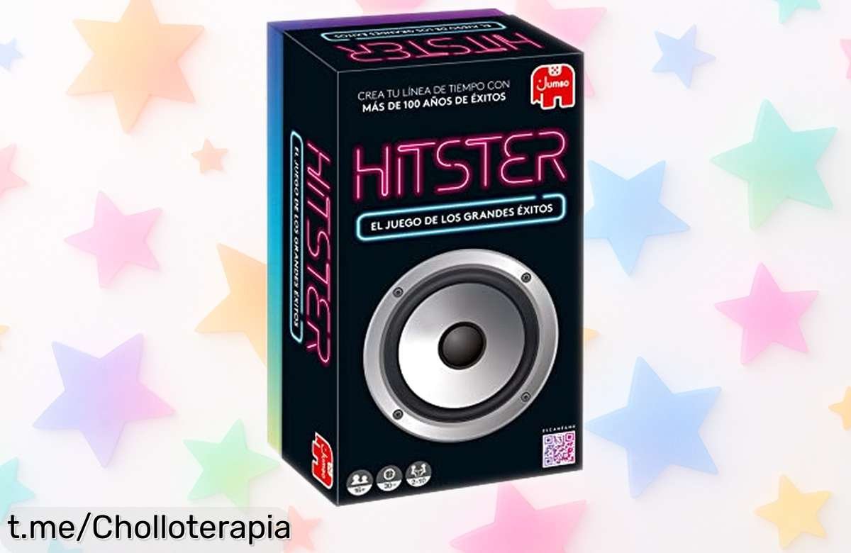 Juego de mesa Hitster Original para adultos: ¡más de 300 cartas y app que conecta con Spotify a un precio loco! Da vida a tu fiesta u ocasión especial. ¡No te lo pierdas!