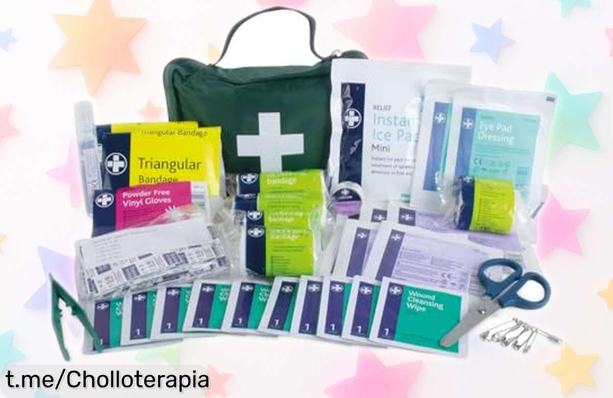 Kit de primeros auxilios LewisPlast con 90 piezas, ahora a precio loco para que estés siempre listo; ¡no te quedes sin el tuyo y cuida de los que amas!