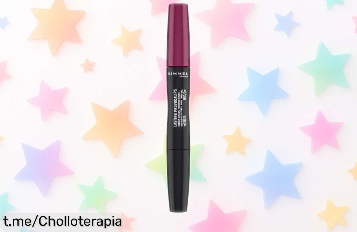 Labial fijo Rimmel Lasting Provocalips: Brillo intenso y larga duración en un ofertón que no se repetirá ¡No dejes escapar este chollo para tus labios!