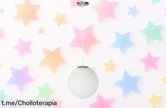 Lámpara colgante de cristal LEGZIT con un diseño moderno y fácil instalación, añádele luz a tu hogar por un precio rebajado que no puedes dejar pasar. ¡Transforma tu espacio ahora!