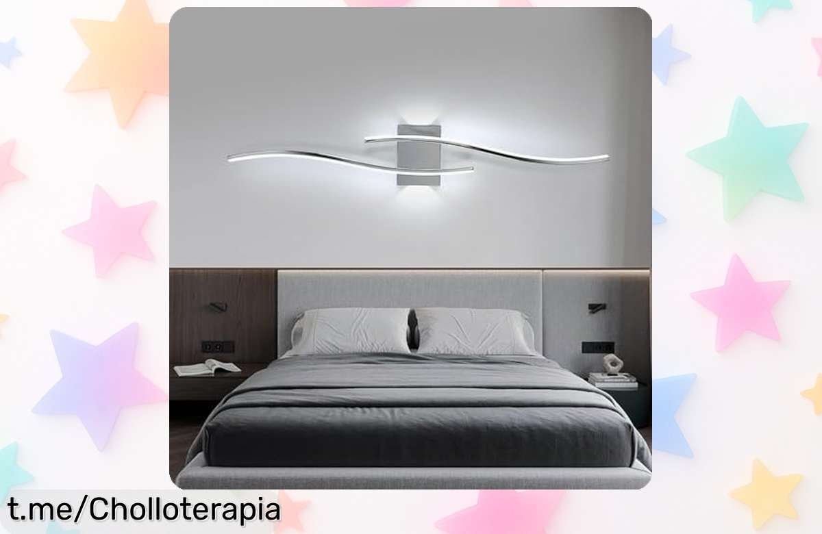 Lámpara de pared LED Comely que ilumina sin molestar, con diseño elegante y resistencia brutal. ¡Chollo a precio increíble que no puedes dejar escapar!