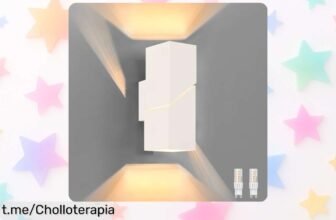 Lámpara de pared YindaLux con luz LED G9: ¡una oferta increíble que transformará tu salón y lo llenará de buen rollo, no te la pierdas!