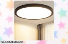 Lámpara de techo LED plana Laittiin, increíblemente fina y resistente al agua: ¡mejora la luz en tu hogar a un precio que no podrás creer!