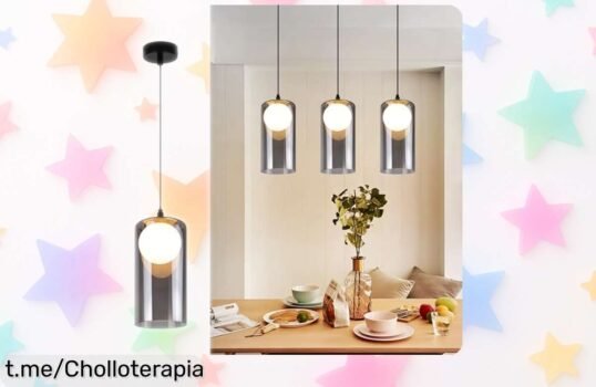 Lámpara de techo vintage CBJKTX con bombilla G9 a precio tirado, dale personalidad a tu hogar ¡No te lo pierdas o te arrepentirás!