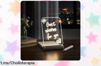 Lámpara nocturna portátil Pulselala RGB: ¡Deslumbra tu noche con esta ganga que se apaga sola y brilla a tu medida! No dejes pasar esta oportunidad.