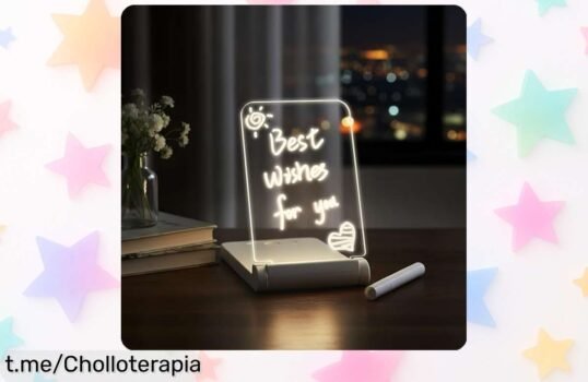 Lámpara nocturna portátil Pulselala RGB: ¡Deslumbra tu noche con esta ganga que se apaga sola y brilla a tu medida! No dejes pasar esta oportunidad.