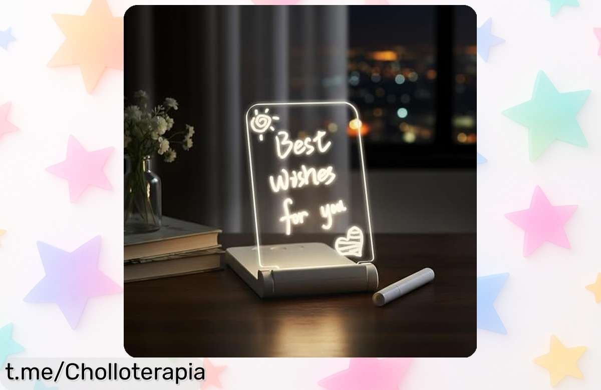 Lámpara nocturna portátil Pulselala RGB: ¡Deslumbra tu noche con esta ganga que se apaga sola y brilla a tu medida! No dejes pasar esta oportunidad.