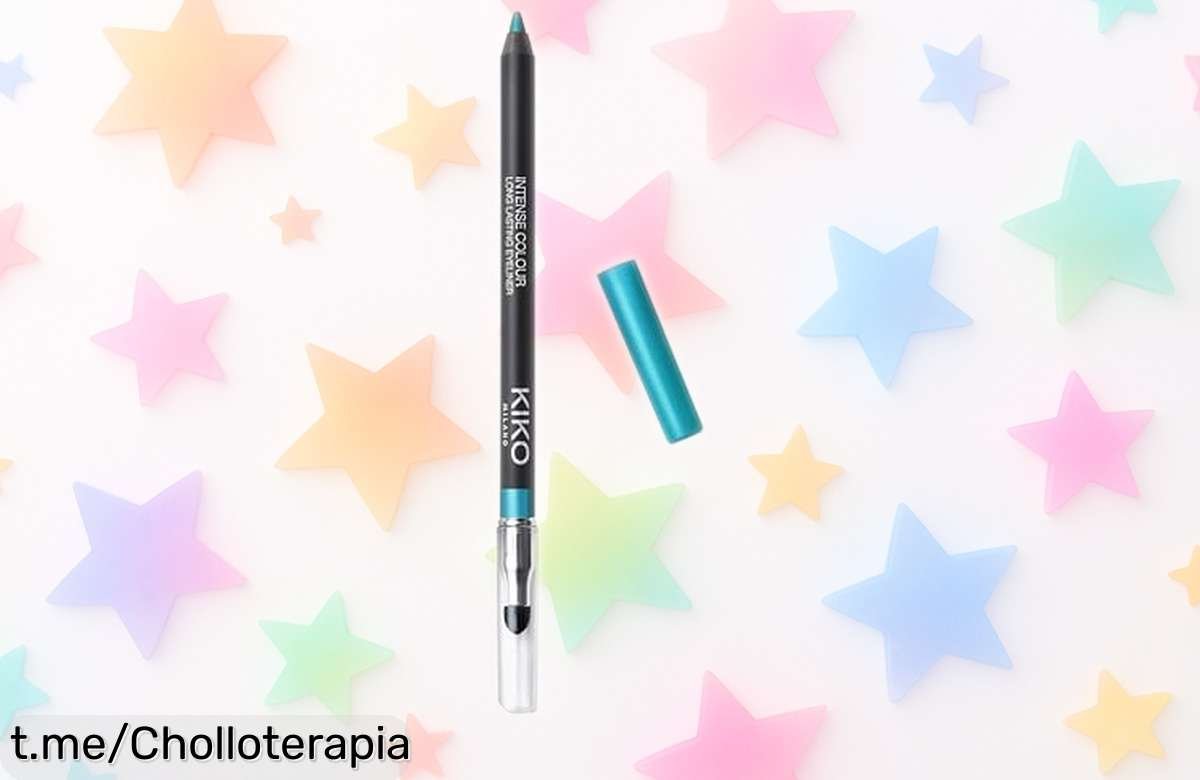 Lápiz eyeliner KIKO Milano Intense Colour: ¡ofertón loco para un ojo intenso y duradero que te hará brillar! Aprovecha este chollazo antes de que desaparezca.