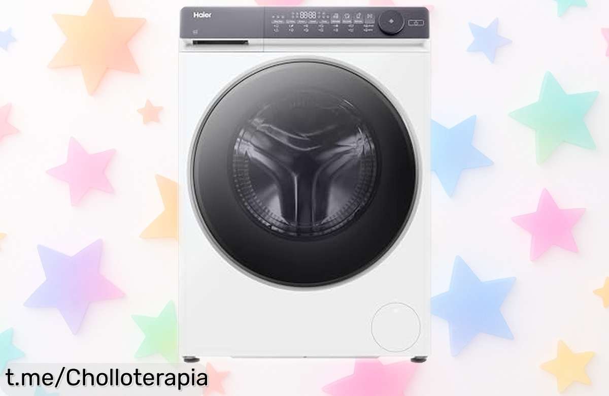 Lavadora secadora Haier X 5 HWD90B14367US, ¡un ofertón que cuida la ropa de los peques y te durará años! No dejes pasar esta oportunidad única para hacer tu colada más fácil.