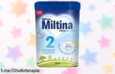 Leche de continuación Miltina Probalance 2 con 5 HMOs y hierro, ahora a un precio increíble que hará sonreír a tu bebé y tranquilizará tu corazón. ¡No dejes pasar esta oferta!