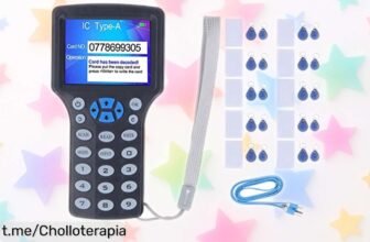 Lector y duplicador de tarjetas RFID NFC a color, una ganga que no puedes dejar pasar: llévalo donde quieras y aprovecha su precio increíble antes de que se agote.